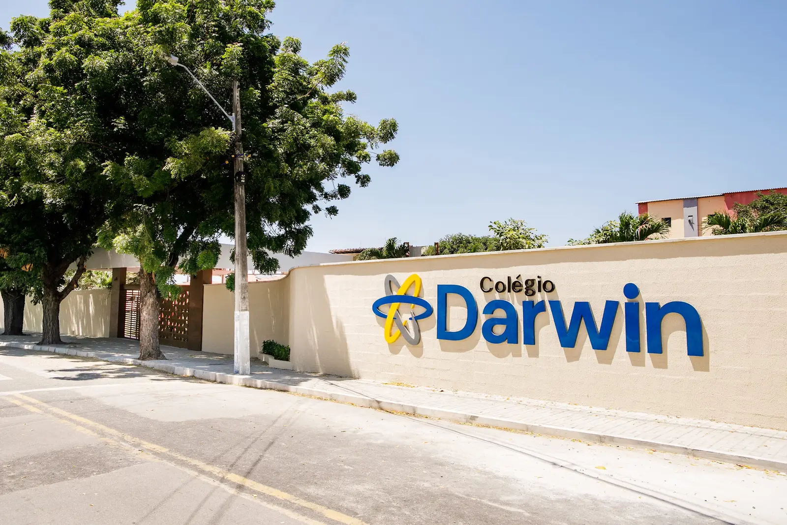 Fachada da Sede Sul do Colégio Darwin
